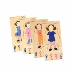 Play School Dress Up Jemima 4 Layer Wood Puzzle