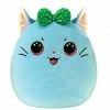 Squish A Boo Squish-A-Boo 14" Kirra The Cat With Bow -aussietoys shop BI 39335