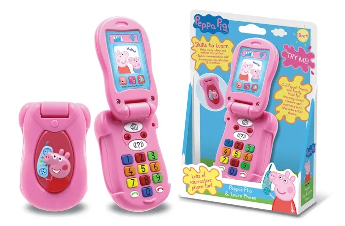 Peppa Pig Flip And Learn Phone 4 Peppa Pig Flip And Learn Phone - Image 2