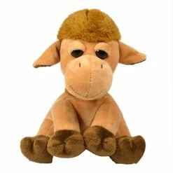 CA Australia Farm Animal Sitting Camel Plush Toy 18cm