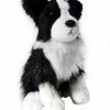 CA Australia Border Collie Dog Soft Animal Plush Toy 22cm -aussietoys shop CA000099