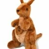 CA Australia Australian Made Kangaroo With Joey Plush Toy 26cm