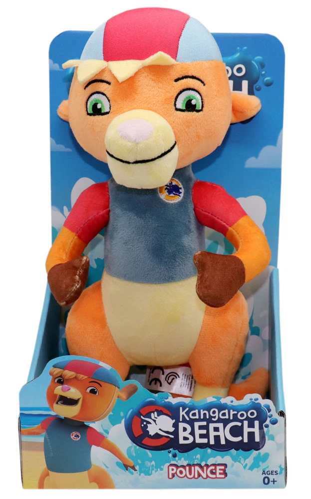 Kangaroo Beach 12inch Plush - Pounce 4 Kangaroo Beach 12inch Plush - Pounce - Image 2