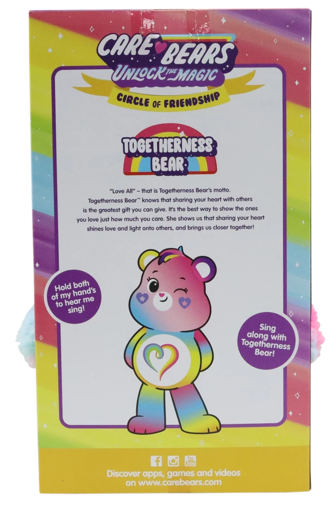 Care Bears Unlock The Magic Circle Of Friendship Togetherness Bear 35cm Plush 8 Care Bears Unlock The Magic Circle Of Friendship Togetherness Bear 35cm Plush - Image 6