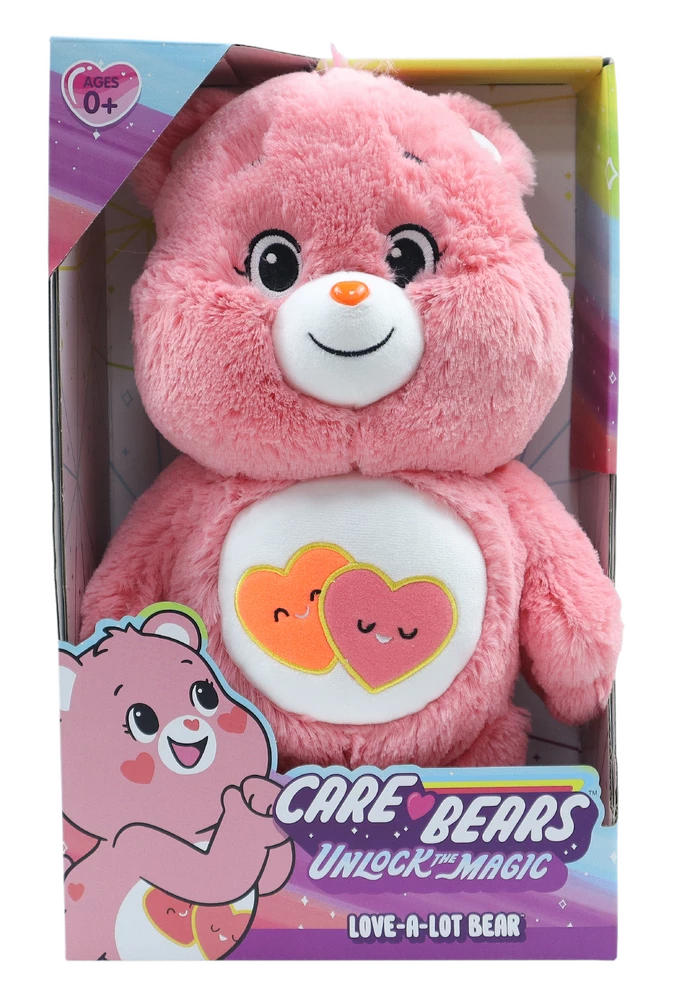 Care Bears Unlock The Magic Medium Plush - Love-A-Lot Bear 4 Care Bears Unlock The Magic Medium Plush - Love-A-Lot Bear - Image 2