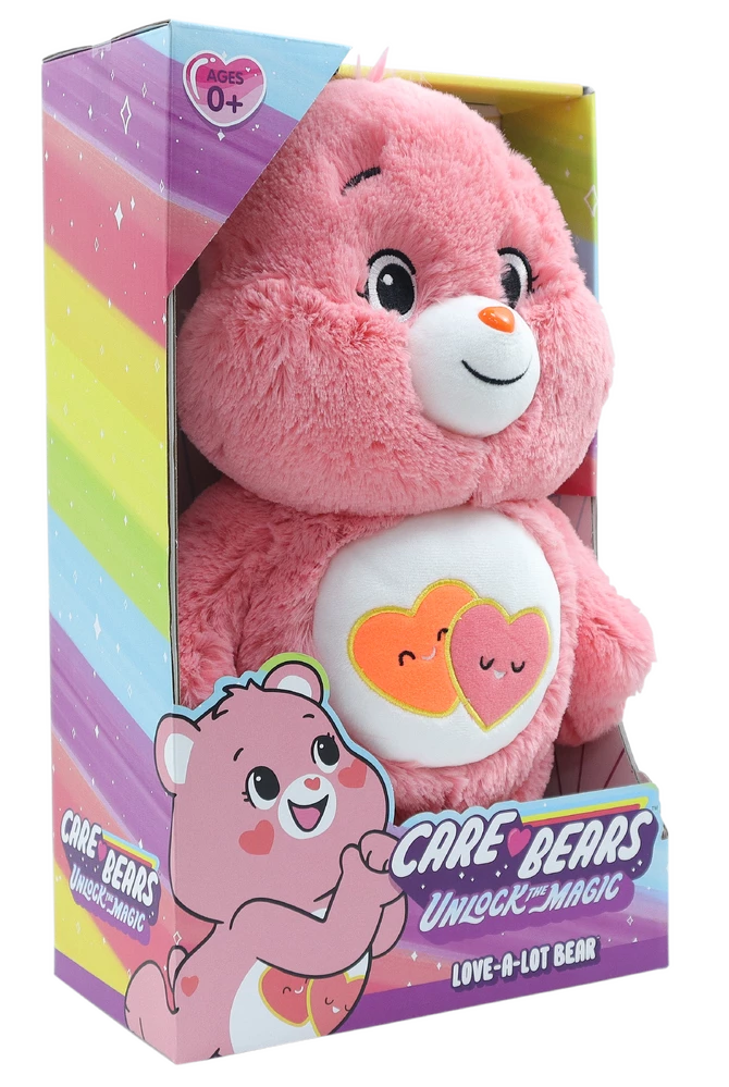 Care Bears Unlock The Magic Medium Plush - Love-A-Lot Bear 5 Care Bears Unlock The Magic Medium Plush - Love-A-Lot Bear - Image 3