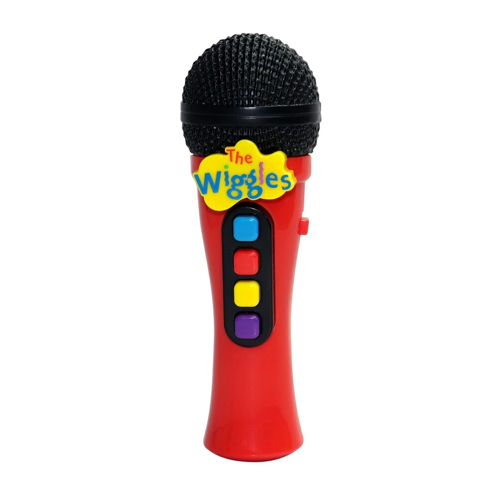 The Wiggles Sing Along Microphone 4 Wiggles Songs Red 3 The Wiggles Sing Along Microphone 4 Wiggles Songs Red