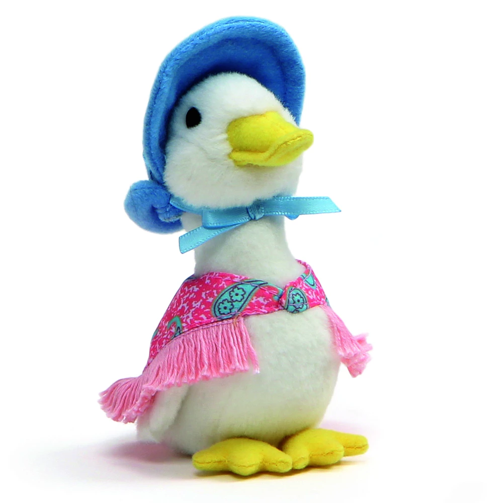 Peter Rabbit Beanbag Plush 14cm - Jemima Puddle-Duck 3 Peter Rabbit Beanbag Plush 14cm - Jemima Puddle-Duck
