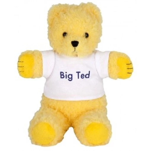 ABC Kids Play School Big Ted Beanie Soft Toy 25cm 3 ABC Kids Play School Big Ted Beanie Soft Toy 25cm
