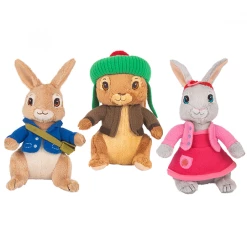 Peter Rabbit Animated Benjamin Bunny Soft Plush Toy 22cm -aussietoys shop JA000202 1