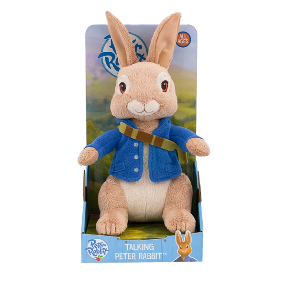 Talking Peter Rabbit Soft Plush Toy 31.5cm 3 Talking Peter Rabbit Soft Plush Toy 31.5cm