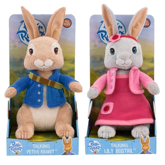 Peter Rabbit Talking Lily Bobtail Soft Plush Toy 31.5cm 4 Peter Rabbit Talking Lily Bobtail Soft Plush Toy 31.5cm - Image 2