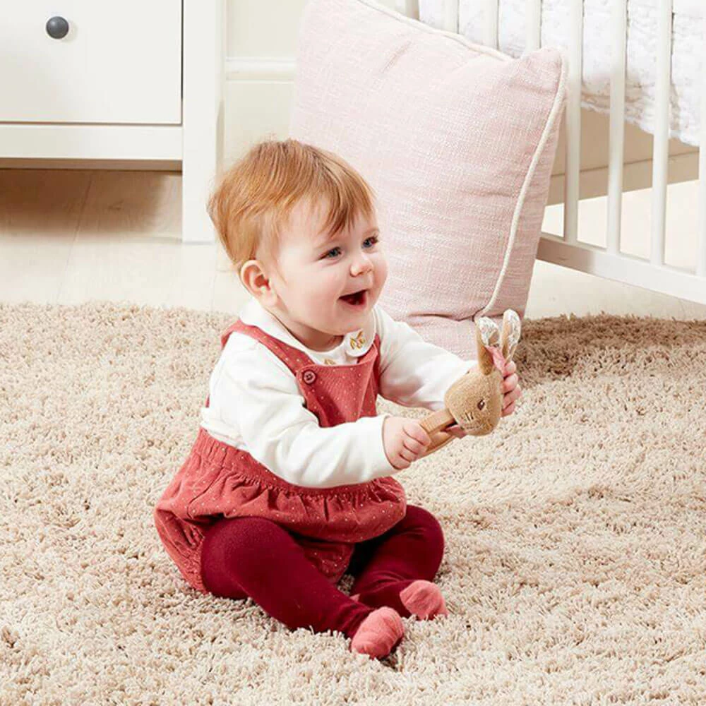 Peter Rabbit Signature Flopsy Bunny Wooden Ring Rattle 7 Peter Rabbit Signature Flopsy Bunny Wooden Ring Rattle - Image 5