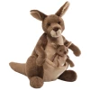 Gund Jirra The Kangaroo With Removeable Joey Premuim Plush Toy 23cm -aussietoys shop JA000807