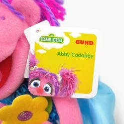 Sesame Street Abby Cadabby Holding A Flower Plush Toy 28cm -aussietoys shop JA000812 3