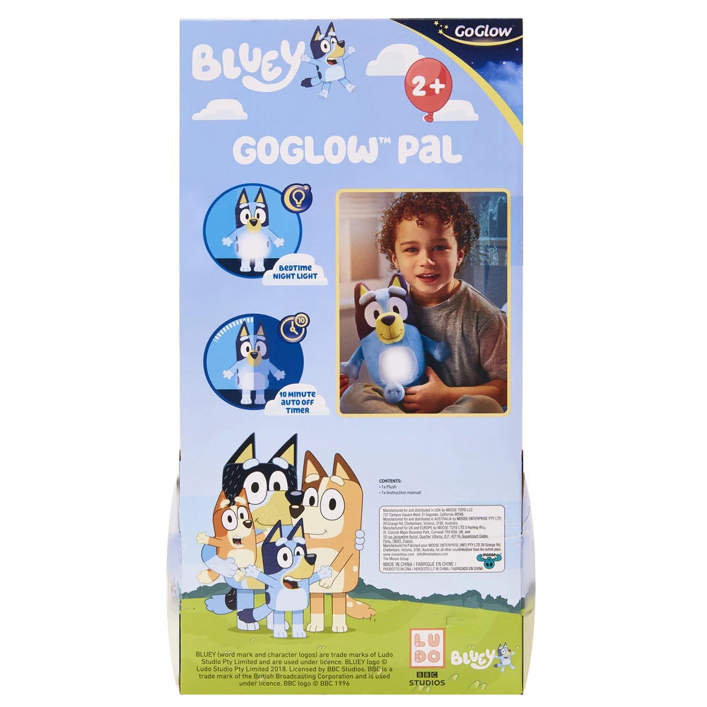 Bluey GoGlow Kids Light Up Bedtime Pal Soft Toy 10 Bluey GoGlow Kids Light Up Bedtime Pal Soft Toy - Image 8