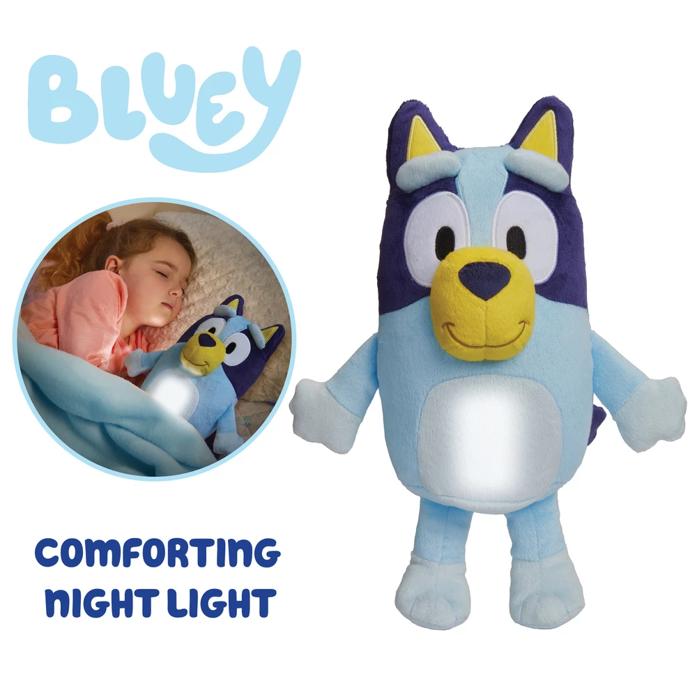 Bluey GoGlow Kids Light Up Bedtime Pal Soft Toy 3 Bluey GoGlow Kids Light Up Bedtime Pal Soft Toy