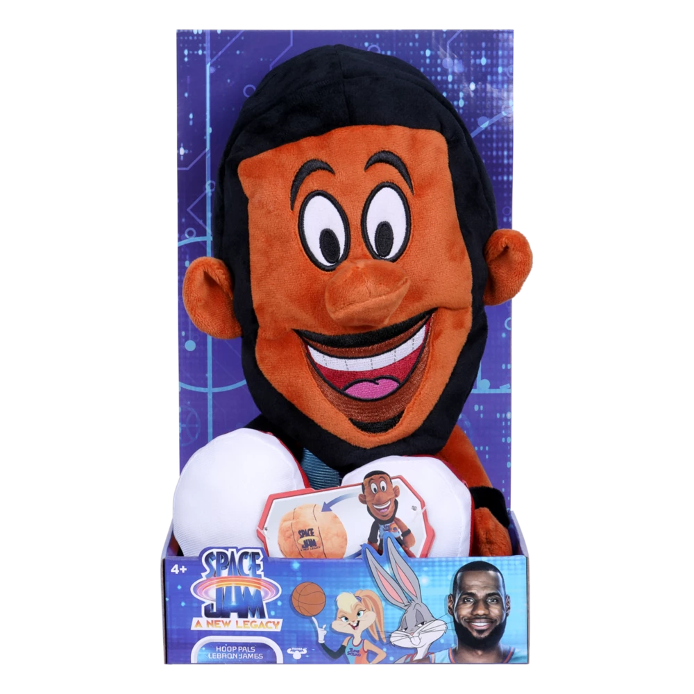 Space Jam Lebron James Transforming Hoop Pals Plush Toy 30cm 5 Space Jam Lebron James Transforming Hoop Pals Plush Toy 30cm - Image 3