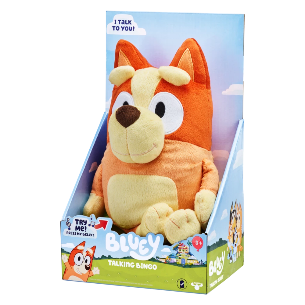 Bluey's Talking Bingo Plush 30cm 6 Bluey's Talking Bingo Plush 30cm - Image 4