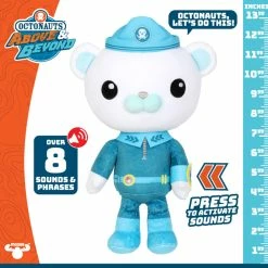 Octonauts Talking Plush Captain Barnacles Toy -aussietoys shop MO 61119 1