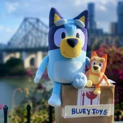 Bluey Best Mate Bluey Plush Toy Large 45cm 11 Bluey Best Mate Bluey Plush Toy Large 45cm -aussietoys shop MO000001 4